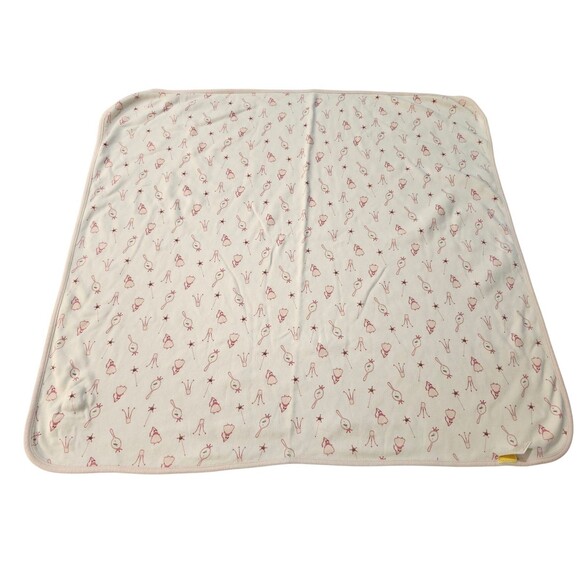 Vintage Gymboree 2004 PRINCESS Baby Blanket 100% Cotton  *Read flaws - Picture 6 of 15
